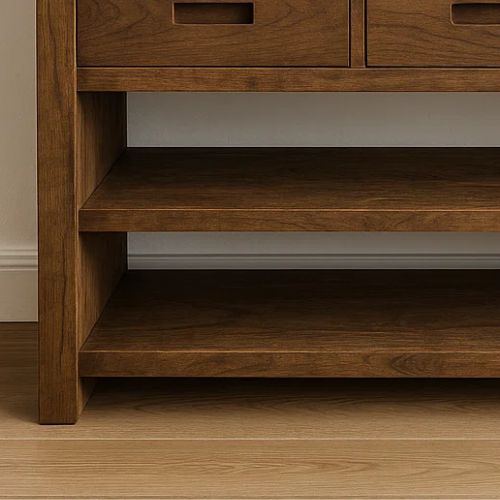 Handcrafted Solid Wood Console, Console Table Lynnsnail