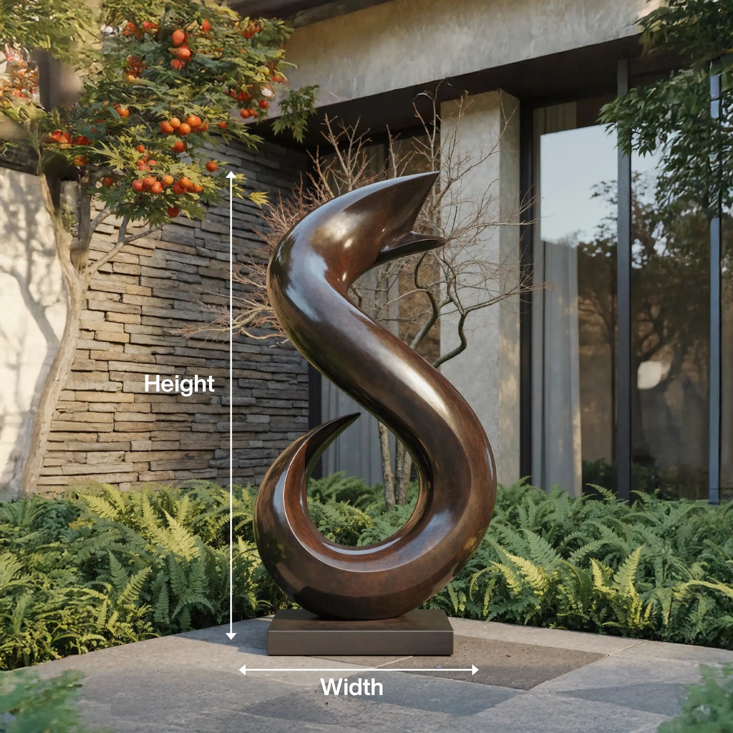 Handmade Abstract Wooden Sculpture For Living Room Lynnsnail