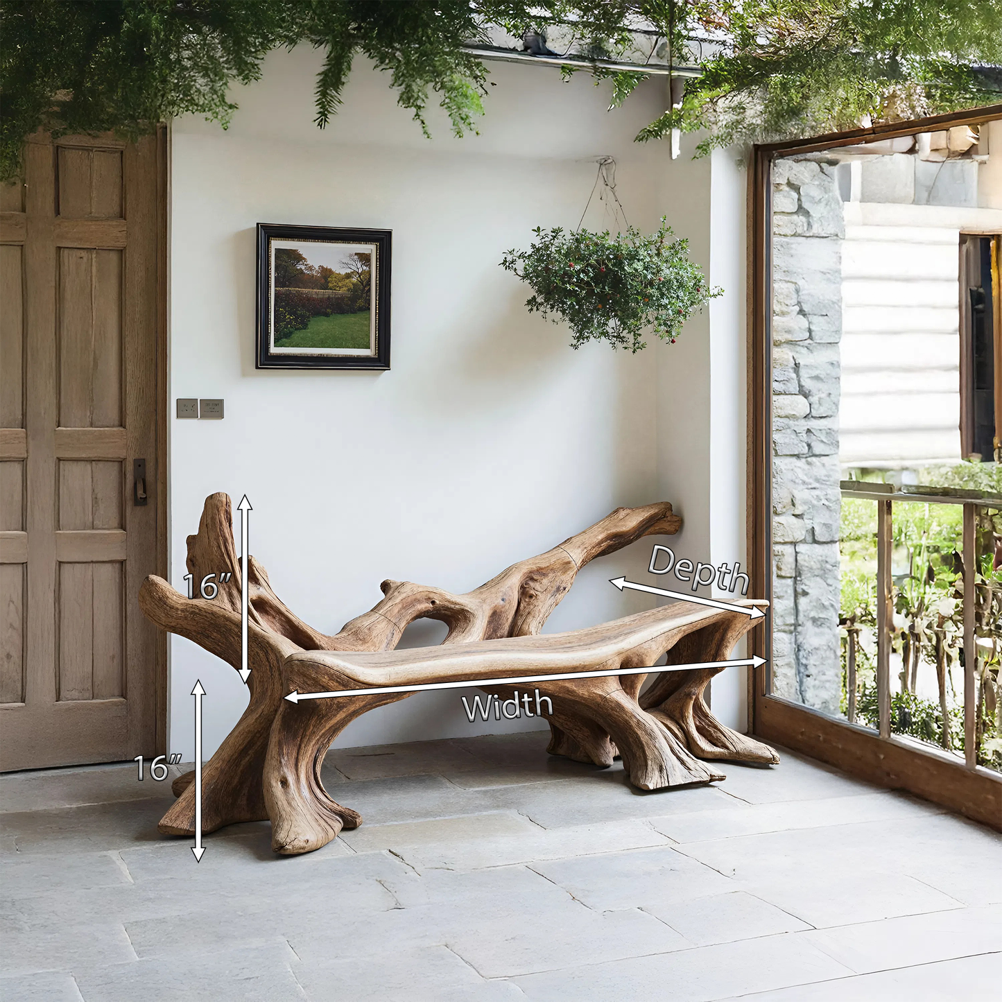 Handcrafted Wooden Bench Outdoor Seating For Durable Patios Lynnsnail