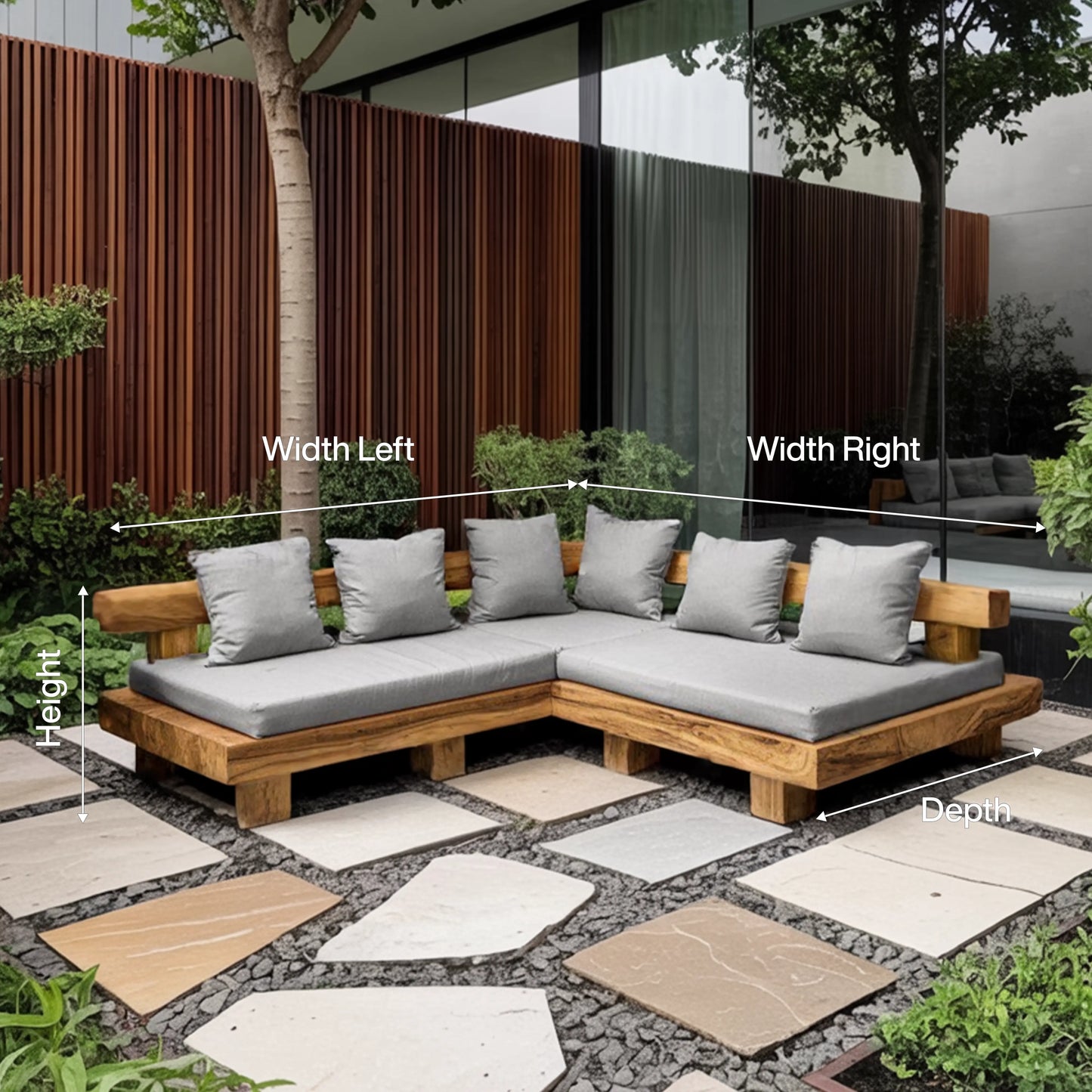 Minimalist Outdoor Sofa Set For Patio Garden And Poolside Lynnsnail