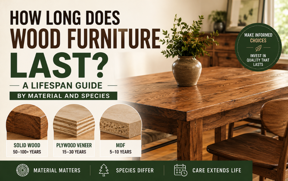 How Long Does Wood Furniture Last?