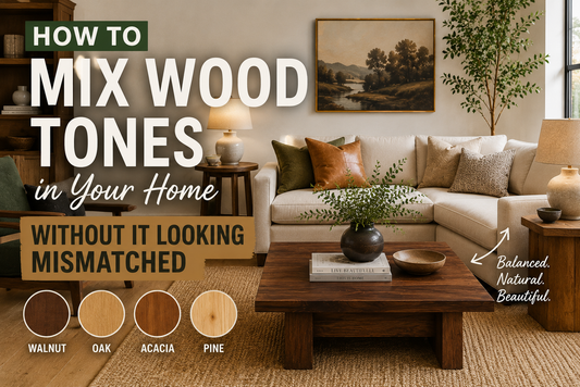 How to Mix Wood Tones in Your Home