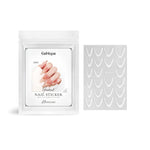 French Gradient Nail Stickers – Ombre French Tip Nail Wraps – Easy Apply Decals