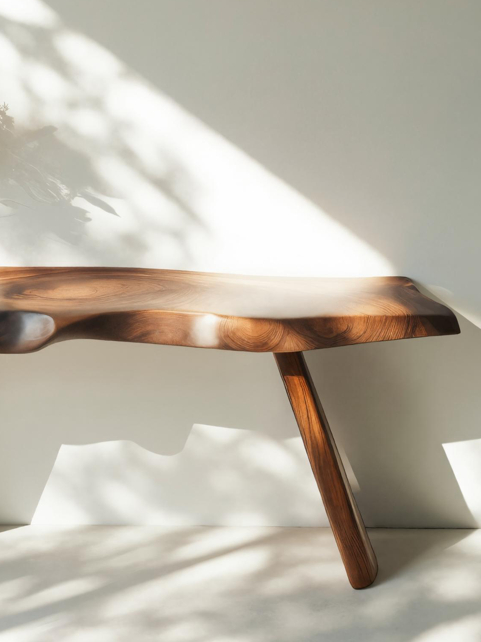 Organic Live Edge Bench For Entryway Or Hallway Lynnsnail