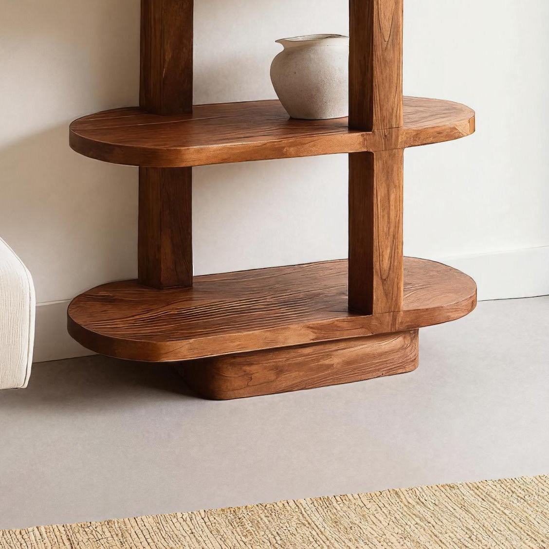 Modern Open Bookcase For Living Room Space Lynnsnail