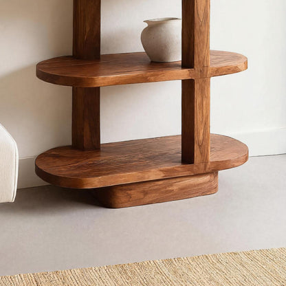 Modern Open Bookcase For Living Room Space Lynnsnail
