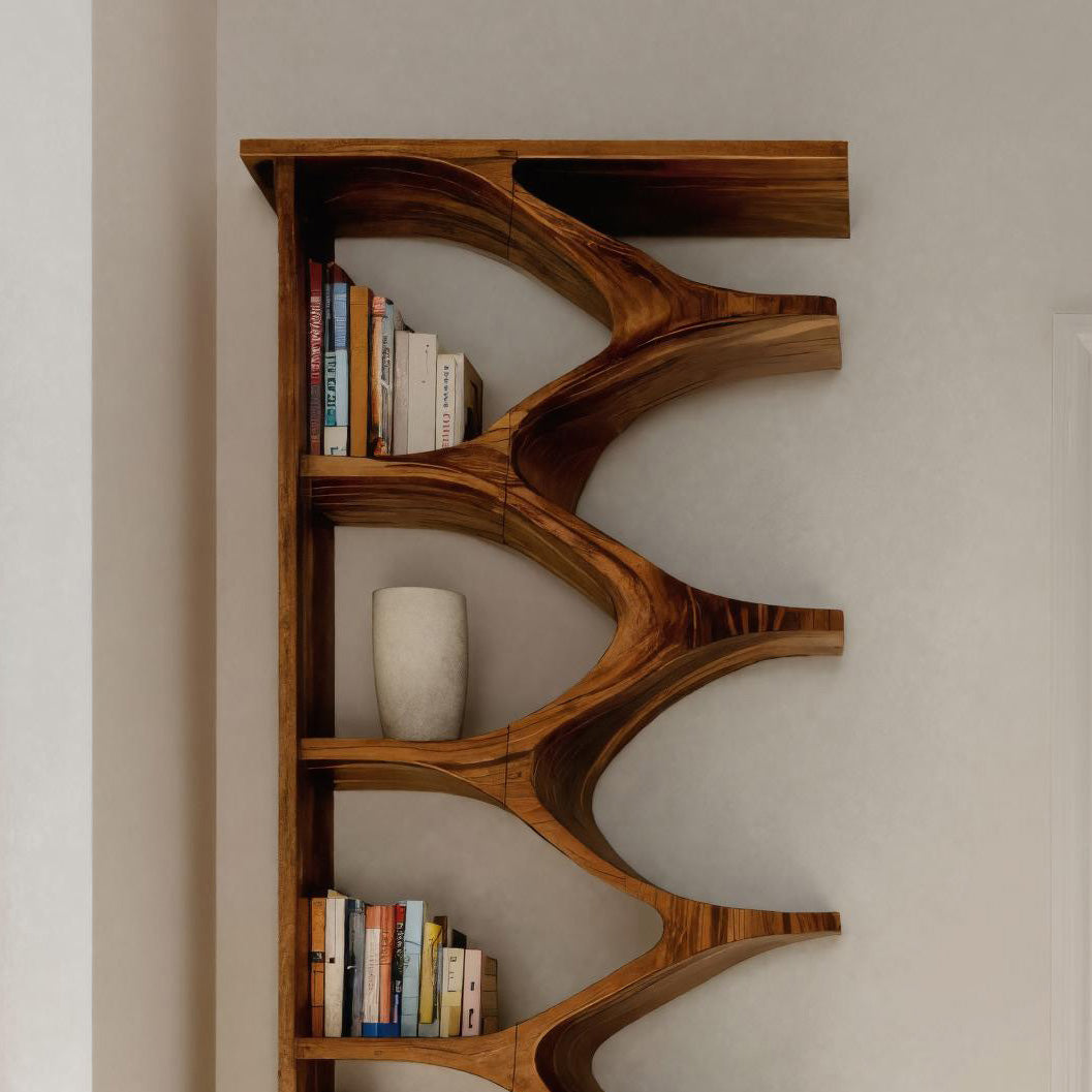 Modern Freestanding Bookshelf For Living Room Lynnsnail