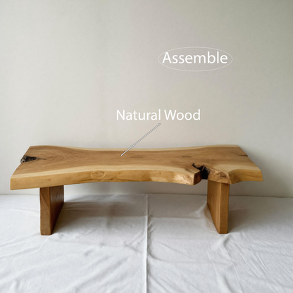 Minimalist Live Edge Bench For Entryway Lynnsnail
