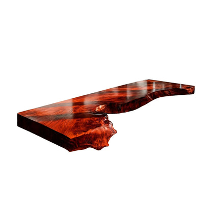 Arborex Live Edge Solid Wood Floating Desk Lynnsnail
