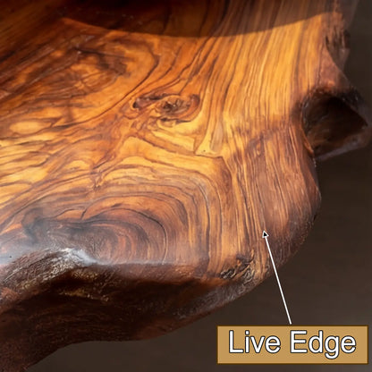 Aurelin Drift Live Edge Floating Bathroom Vanity Lynnsnail