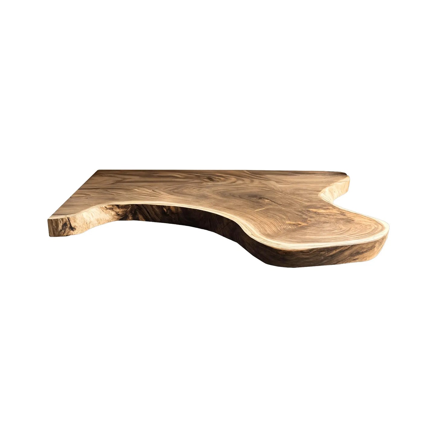 Aurelin Drift Organic Wood Floating Bathroom Vanity Lynnsnail