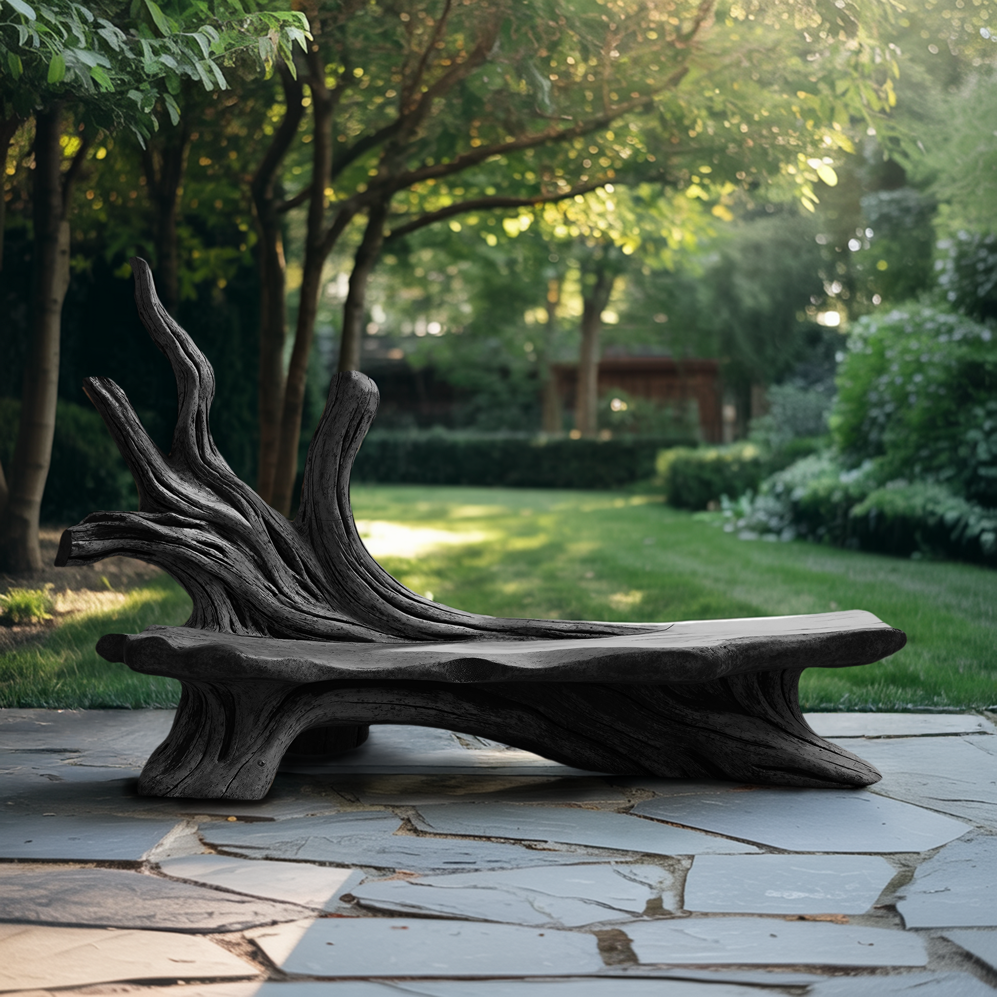 Farmhouse Branch Bench Outdoor Decor For Charming Backyards Lynnsnail