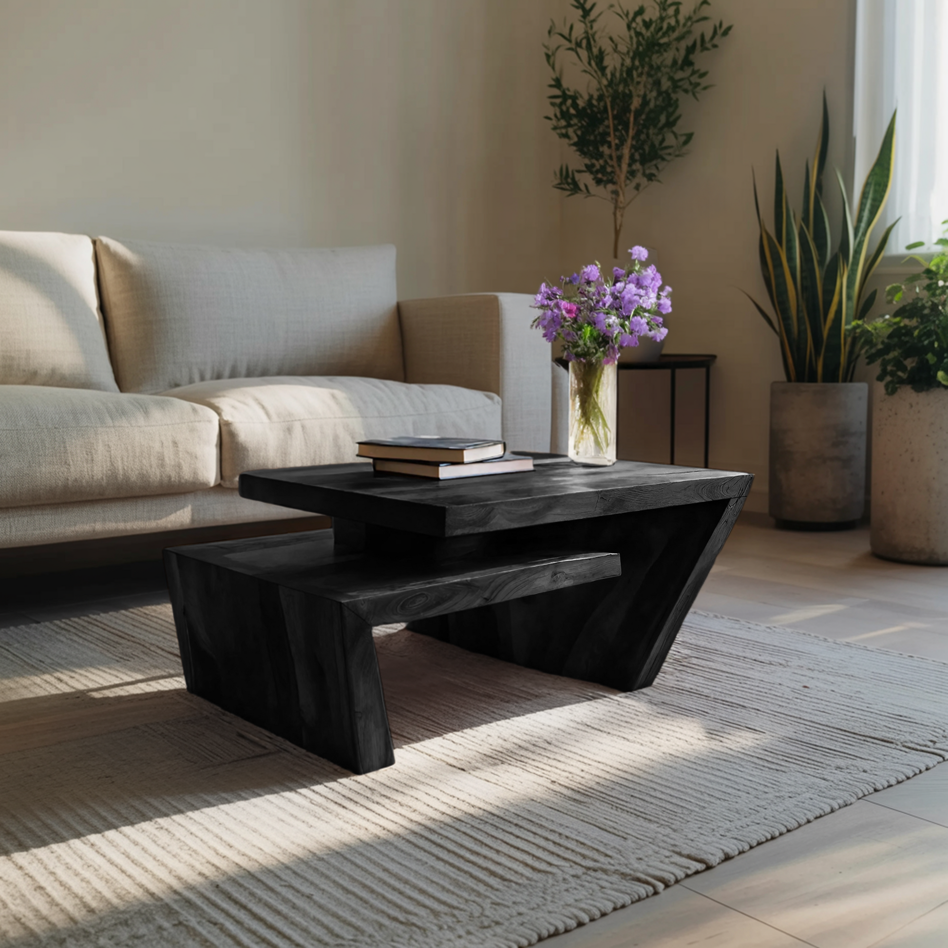 Modern Bookshelf Open Storage Display For Living Room Lynnsnail