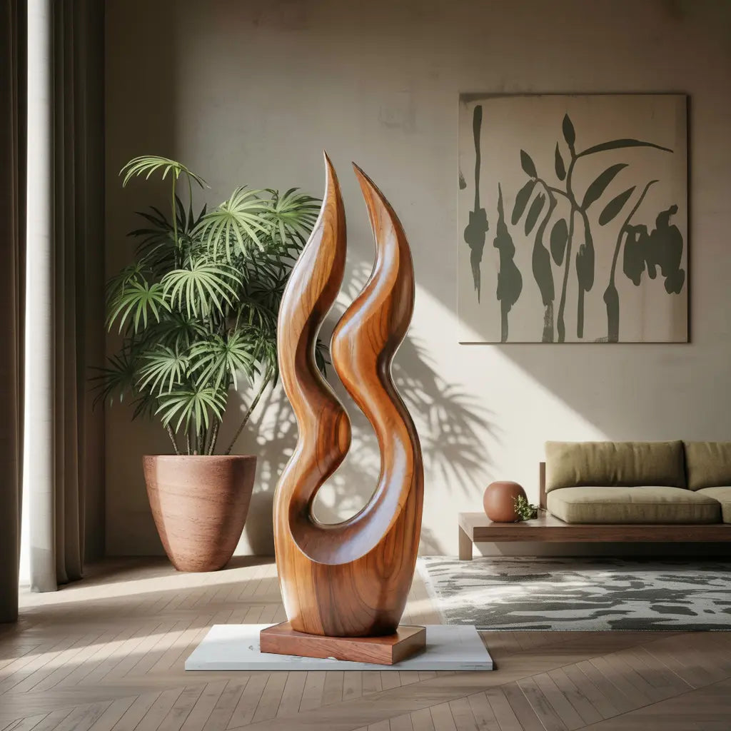 Farmhouse Handcrafted Sculpture For Patio Decor Lynnsnail