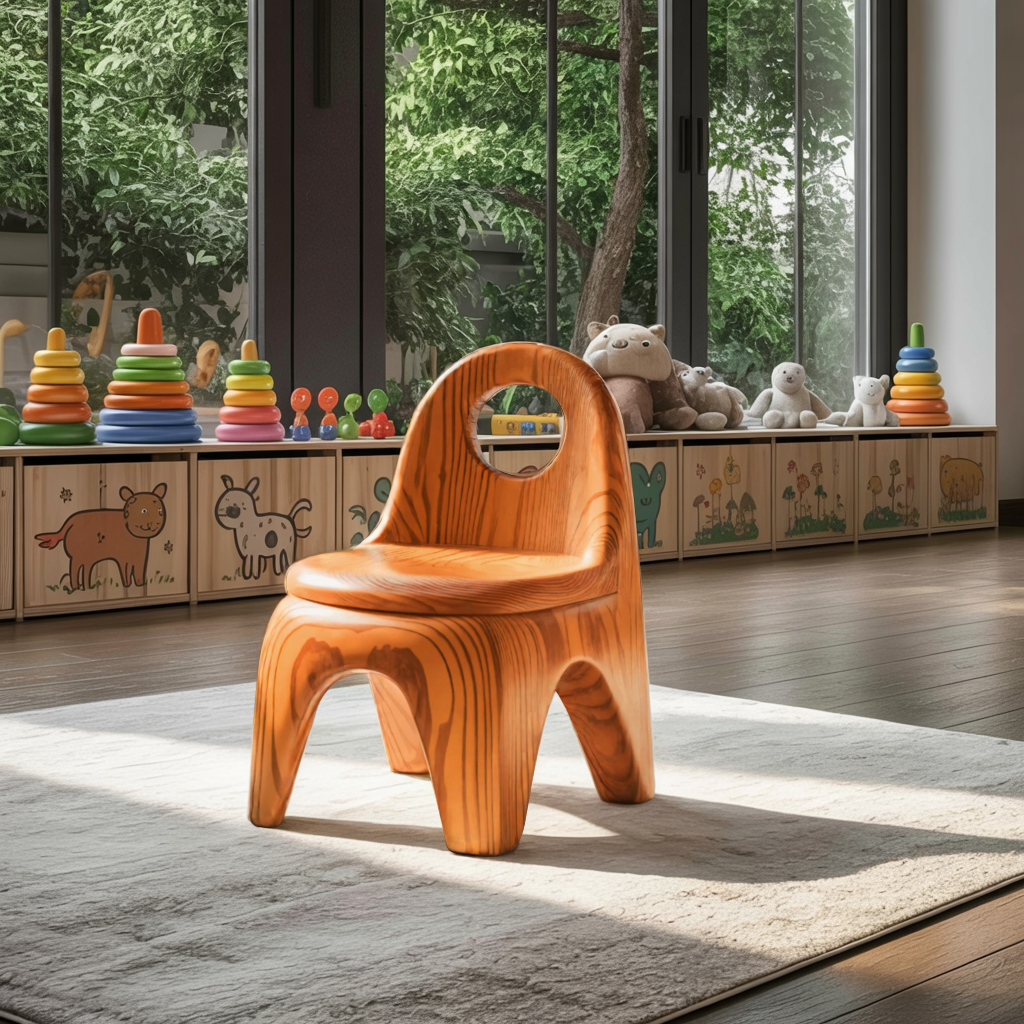 Montessori Toddler Chair Ergonomic Seat Playroom Or Preschool Lynnsnail