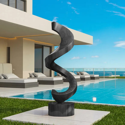Handcrafted Wooden Sculpture For Garden Art Decor Lynnsnail