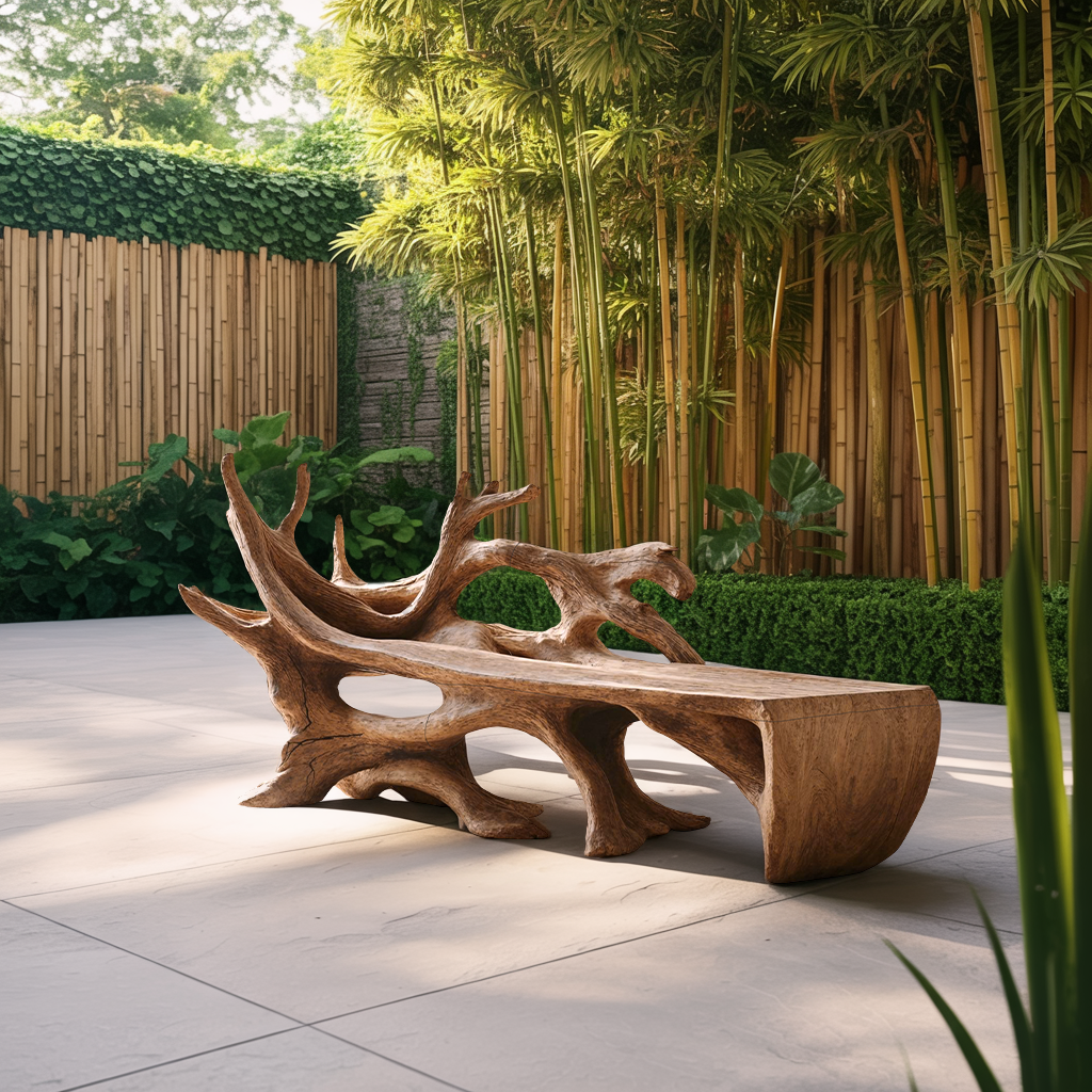 Farmhouse Wooden Bench Outdoor Seating For Classic Porches Lynnsnail