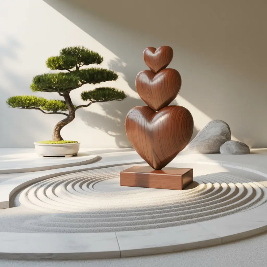 Handcrafted Wooden Sculpture For Furniture Unique Display Lynnsnail