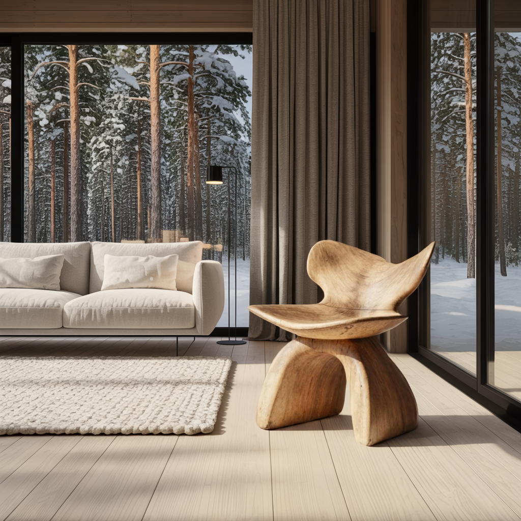 Rustic Accent Chair For A Relaxing Outdoor Space Lynnsnail