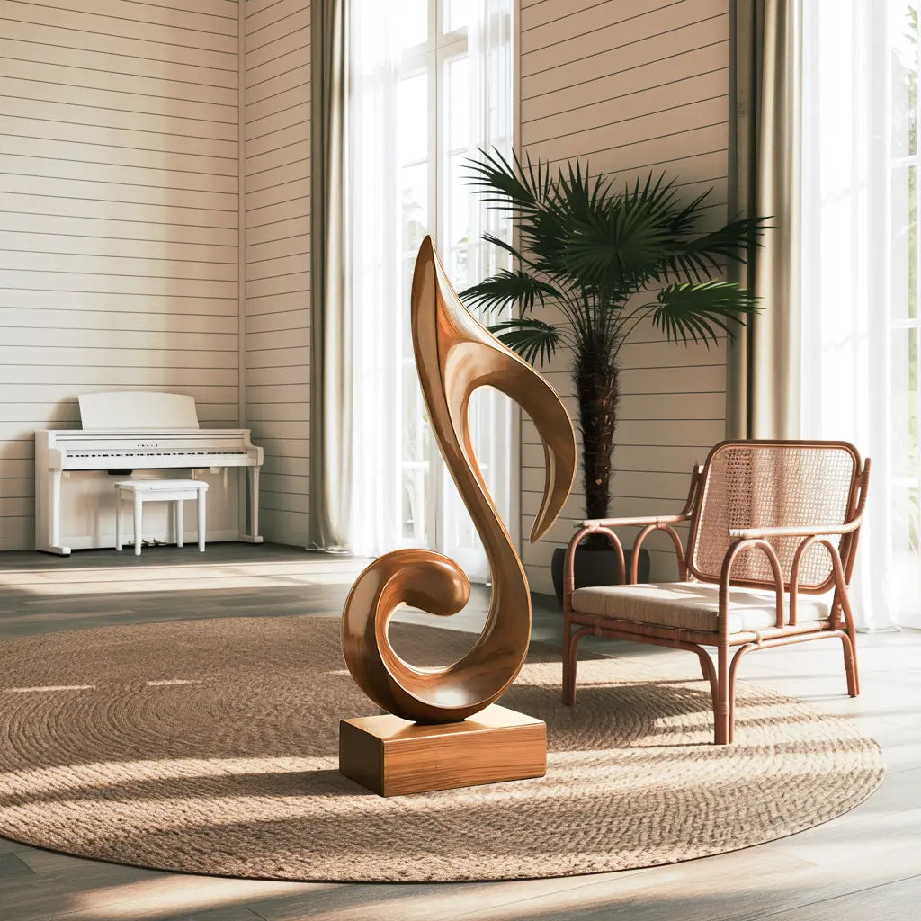 Mid Century Abstract Sculpture For Outdoor Garden Style Lynnsnail