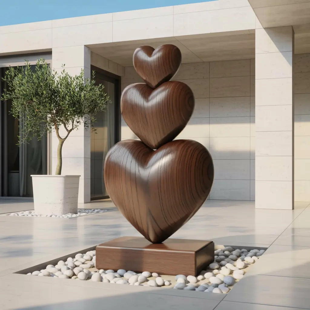 Handcrafted Wooden Sculpture For Furniture Unique Display Lynnsnail