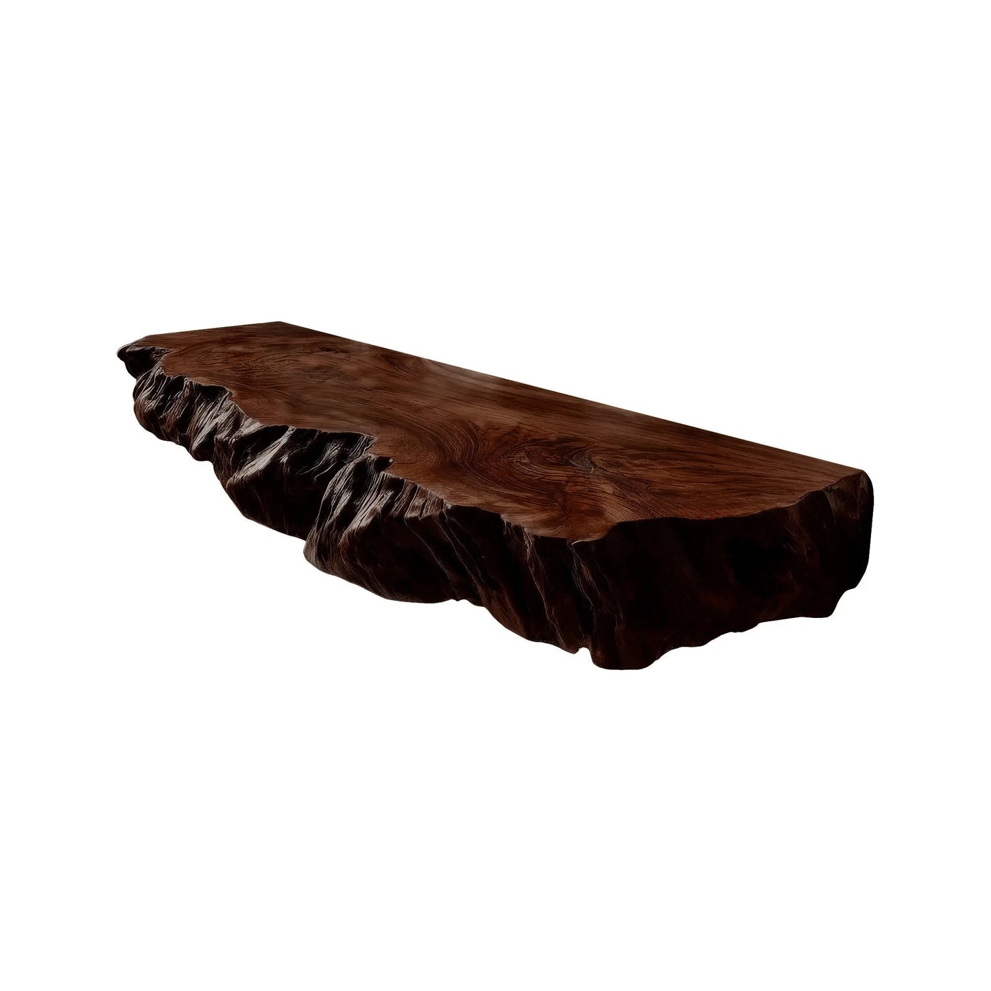 Norvian Live Edge Solid Wood Floating Bathroom Vanity SPA905613 Lynnsnail