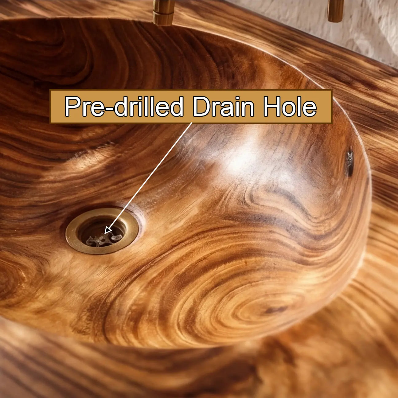 Dravento Handcrafted Sculpted Solid Wood Floating Bathroom Vanity with Integrated Sink SPA245346 Lynnsnail