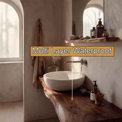 Eldorin Live Edge Solid Wood Floating Bathroom Vanity SPA349624 Lynnsnail