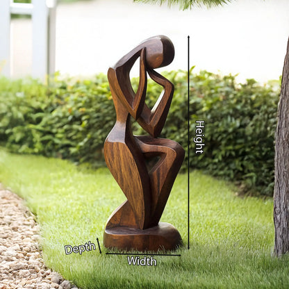 Farmhouse 3D Wood Art For Garden Accent Statement Piece Lynnsnail