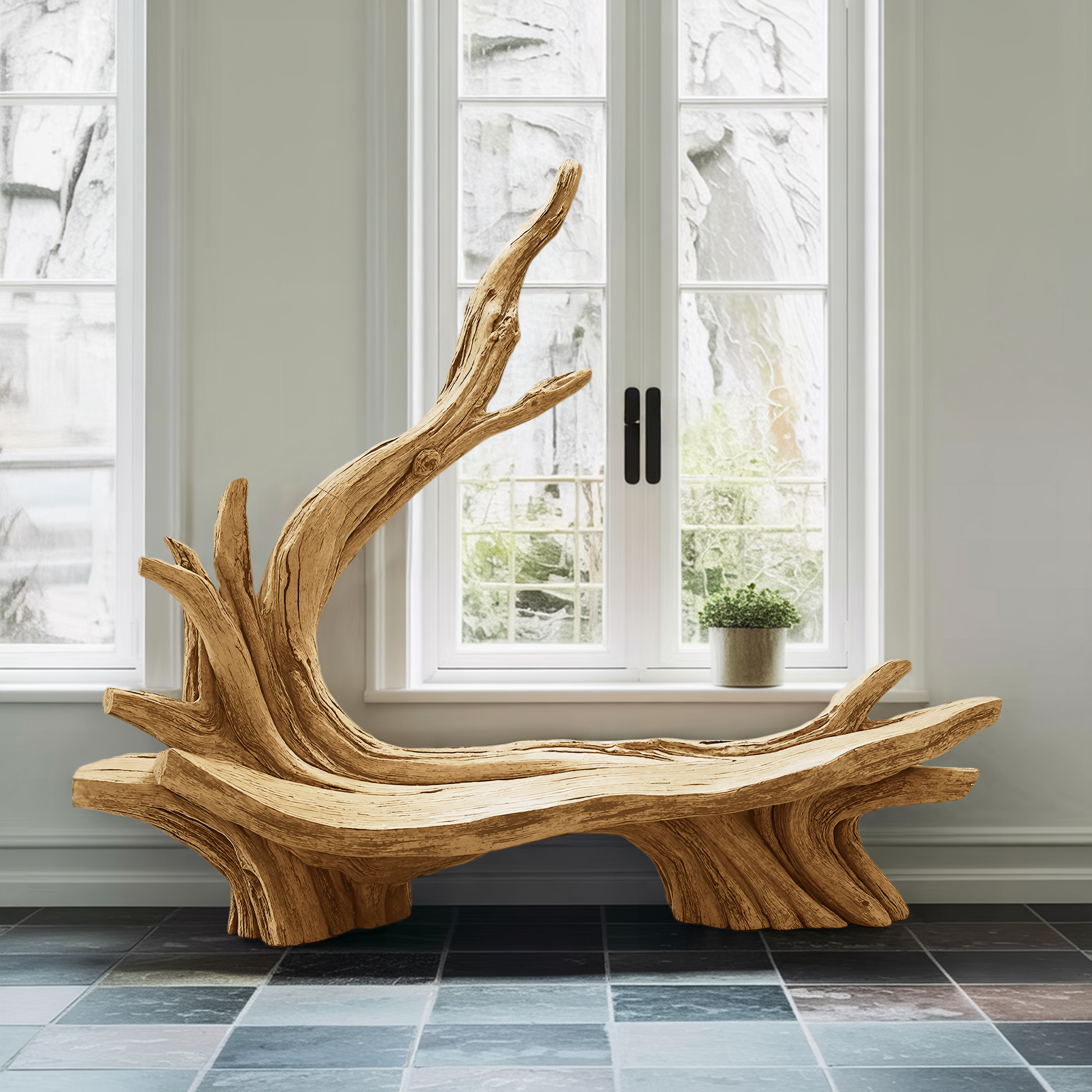 Handcrafted Live Edge Bench For Artistic Patio Designs Lynnsnail