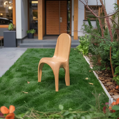 Modern Sculptural Chair With Minimalist Design For Living Room Lynnsnail