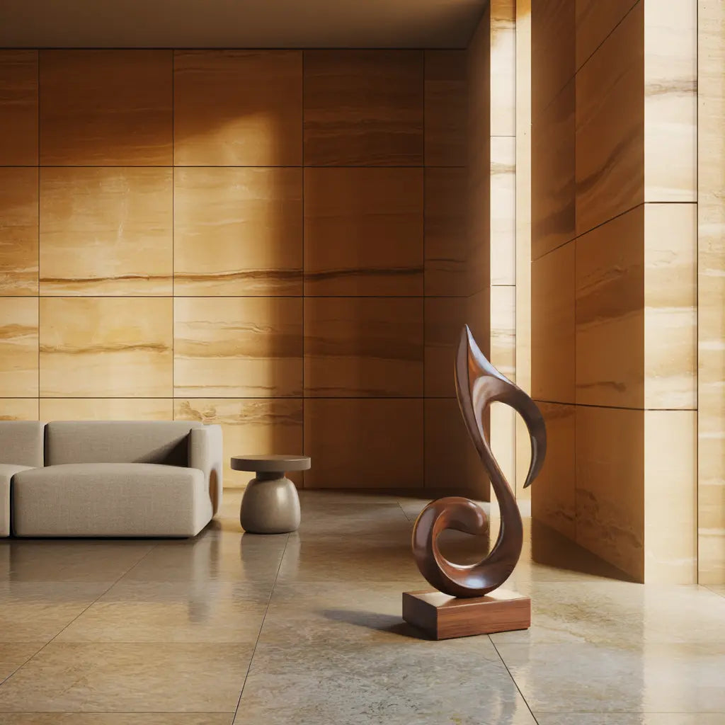 Mid Century Abstract Sculpture For Outdoor Garden Style Lynnsnail