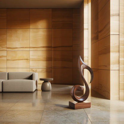 Mid Century Abstract Sculpture For Outdoor Garden Style Lynnsnail