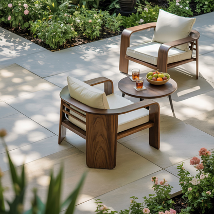 Modern Outdoor Wood Lounge Chair For Patio Or Garden Lynnsnail