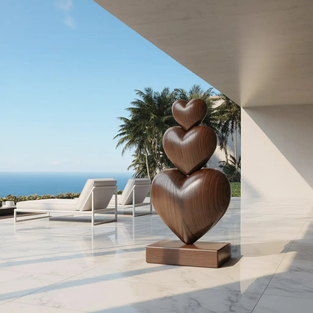 Handcrafted Wooden Sculpture For Furniture Unique Display Lynnsnail