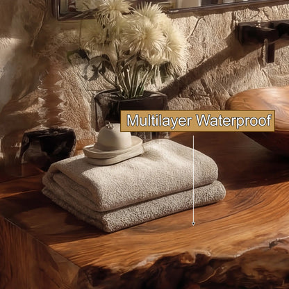 Ravello Live Edge Solid Wood Floating Bathroom Vanity SPA752301 Lynnsnail