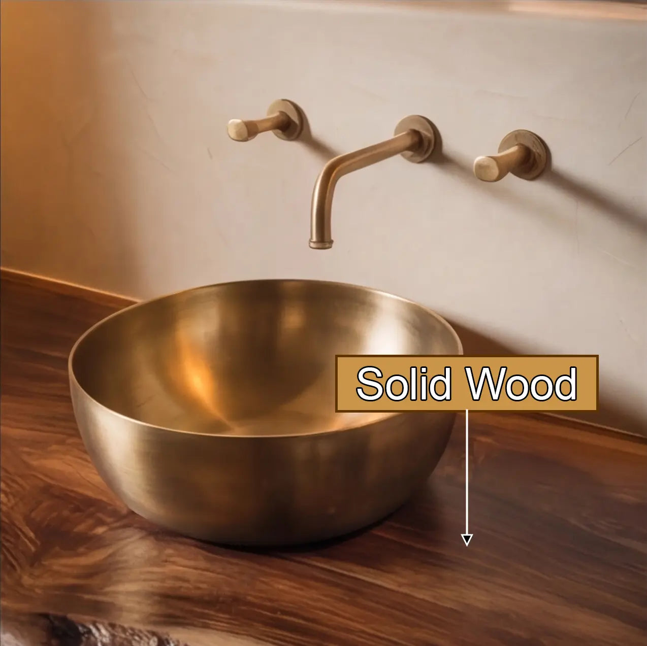 Riverbend Solid Wood Floating Bathroom Vanity Lynnsnail
