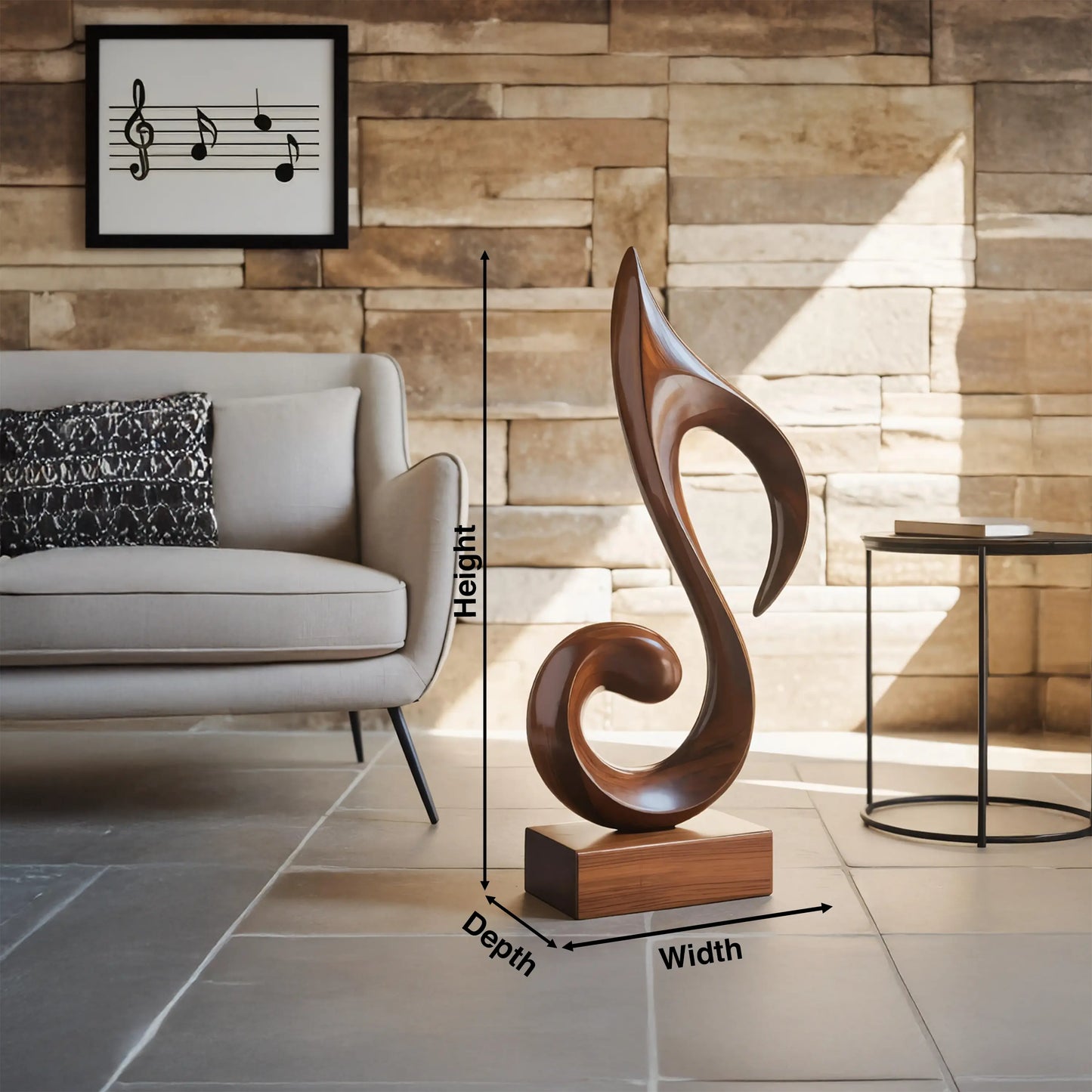 Mid Century Abstract Sculpture For Outdoor Garden Style Lynnsnail