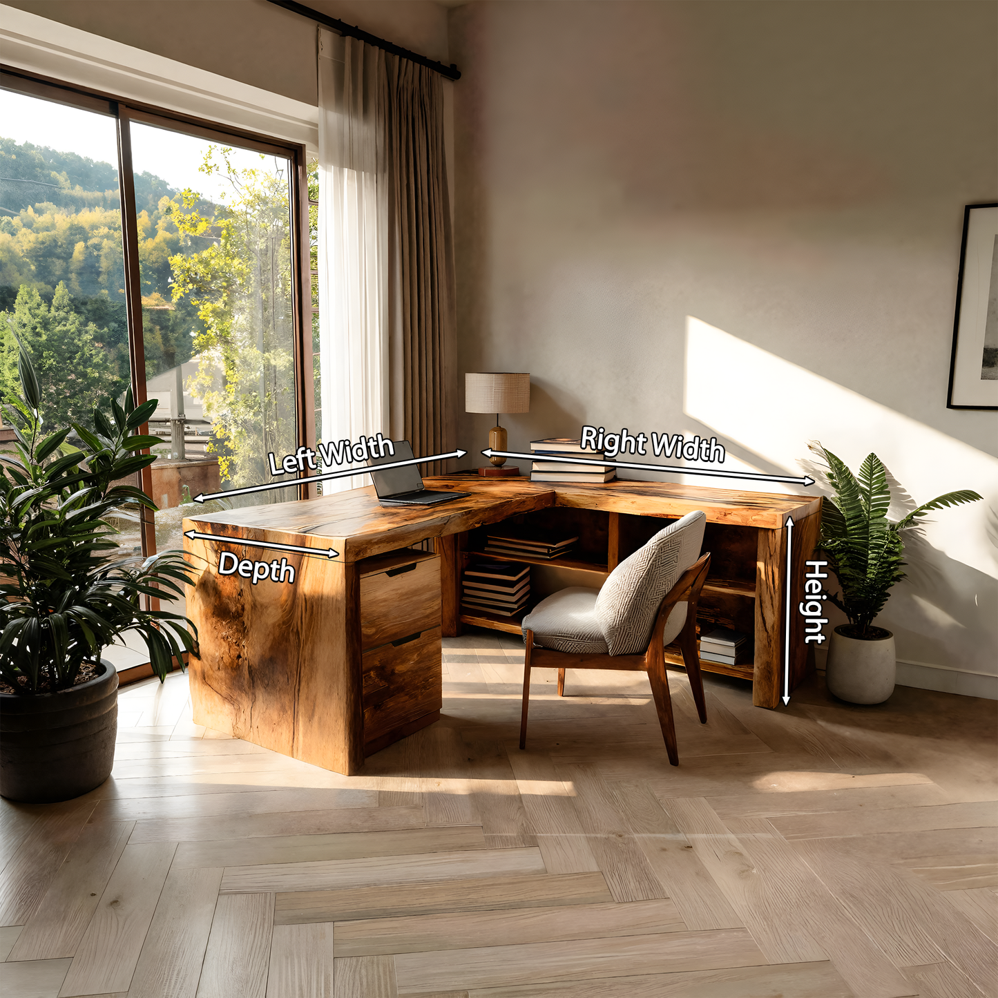 Contemporary L Shaped Workstation Desk For Study Room Lynnsnail