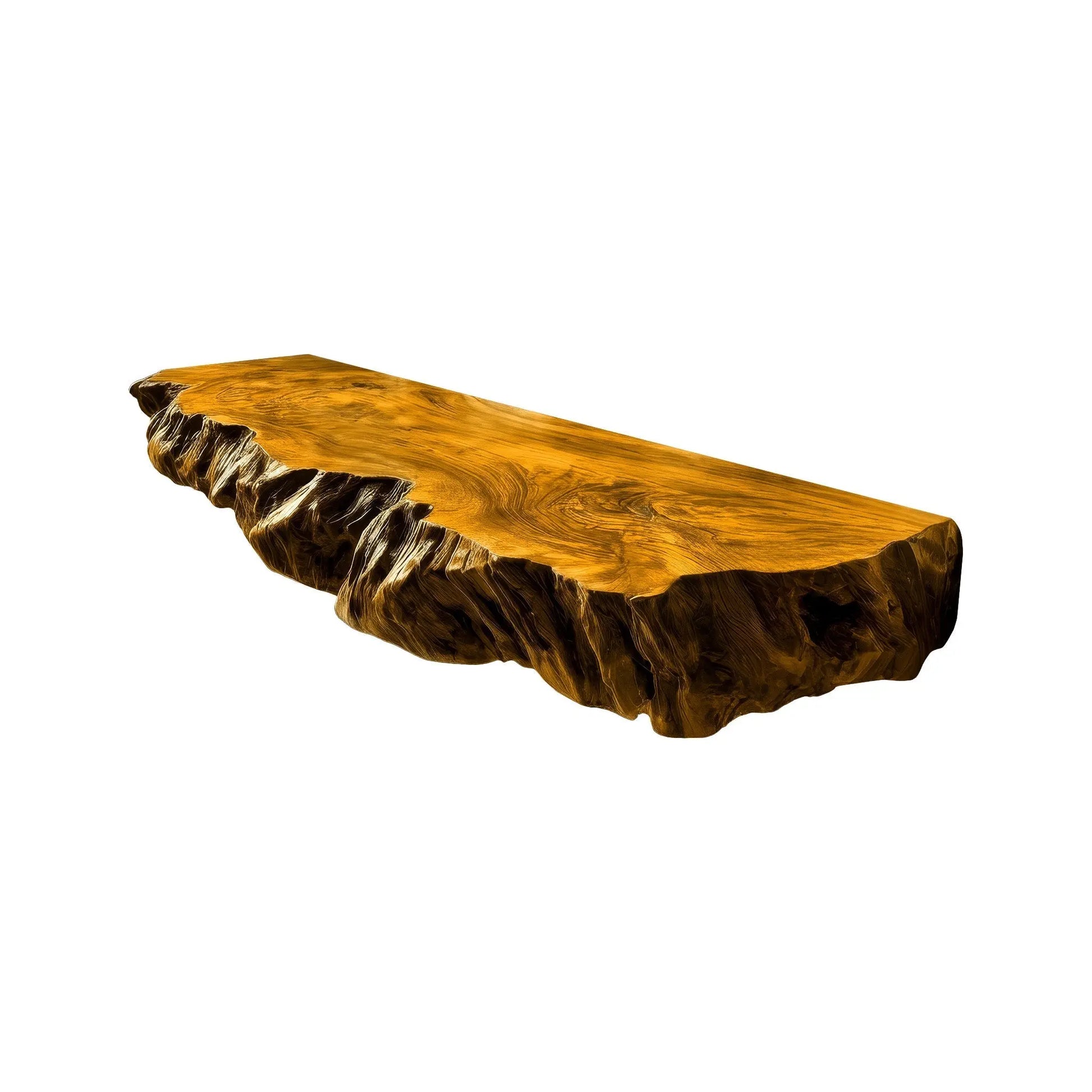 Norvian Live Edge Solid Wood Floating Bathroom Vanity SPA905613 Lynnsnail