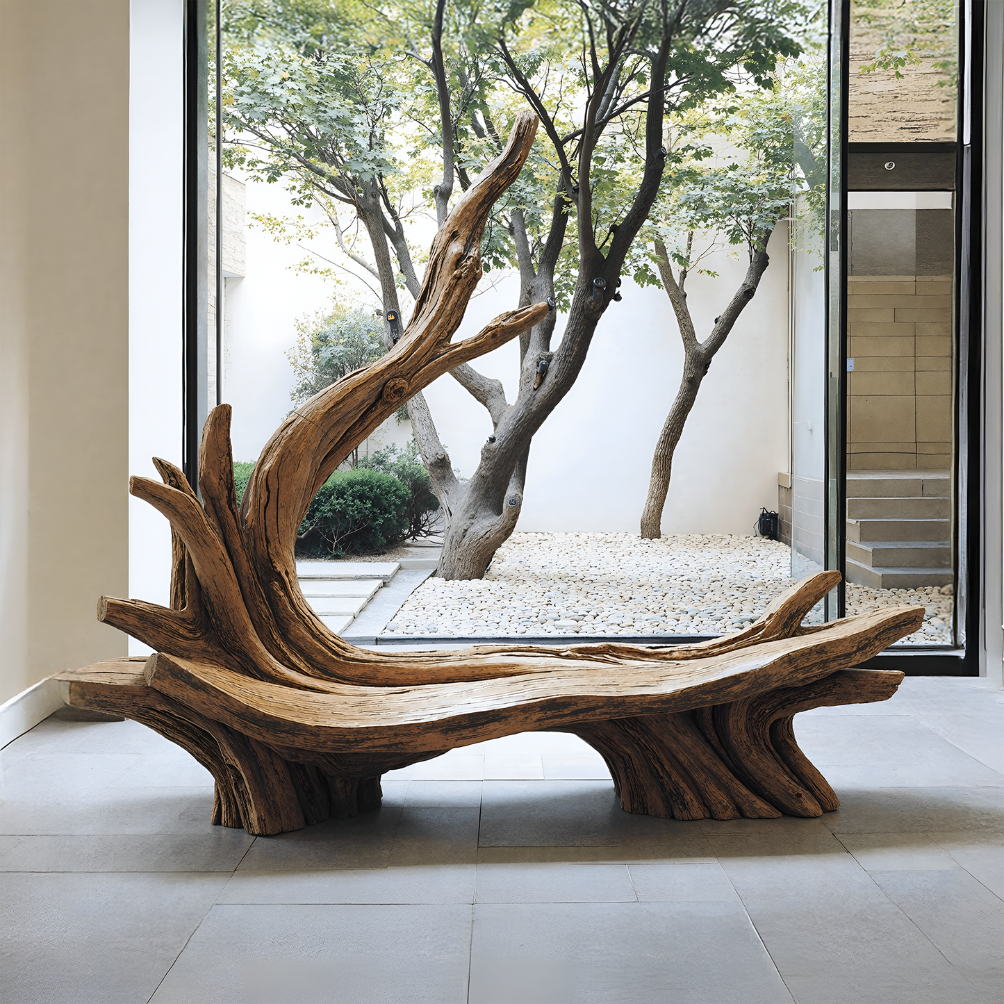 Handcrafted Live Edge Bench For Artistic Patio Designs Lynnsnail