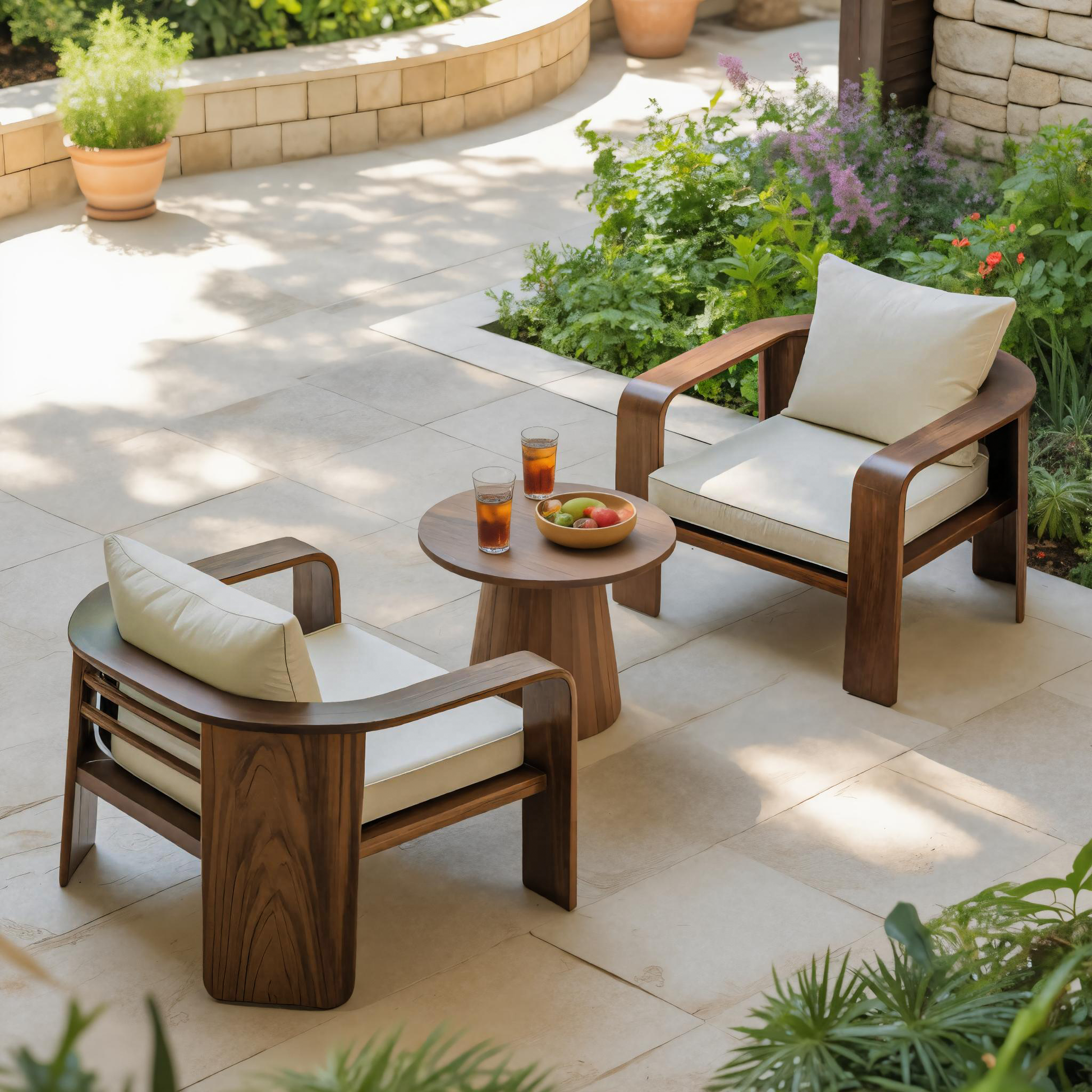 Modern Outdoor Wood Lounge Chair For Patio Or Garden Lynnsnail