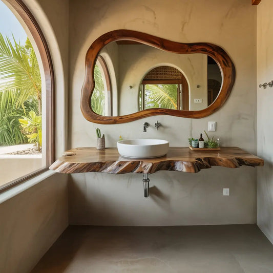 Tidewood Live Edge Floating Bathroom Vanity Lynnsnail