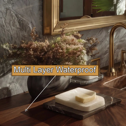 Virello Live Edge Solid Wood Floating Bathroom Vanity with Integrated Sink SPA242234 Lynnsnail