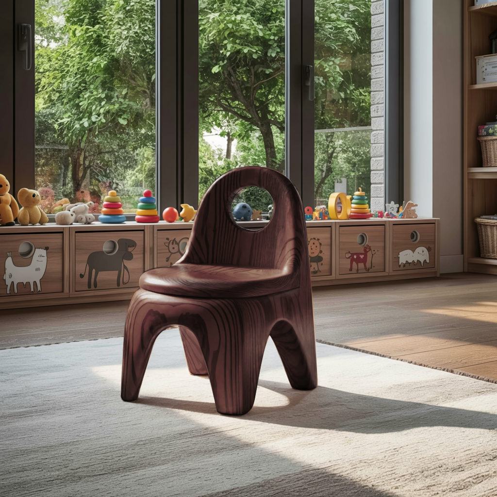 Montessori Toddler Chair Ergonomic Seat Playroom Or Preschool Lynnsnail