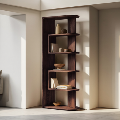Minimalist Vertical Display Bookshelf For Living Room Lynnsnail