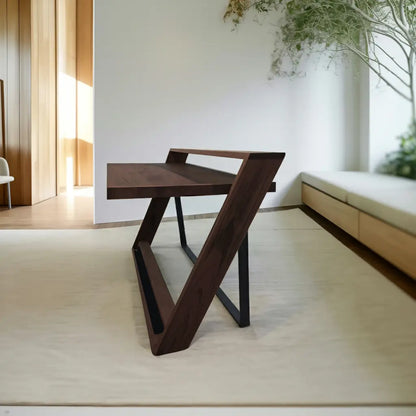 Unique Angular Desk With Z Frame For Home Or Office Lynnsnail