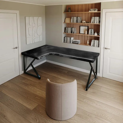 Modern L Shaped Corner Desk For Home Office Setup Lynnsnail