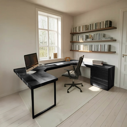 Modern U Shaped Desk For Home Office Use Lynnsnail