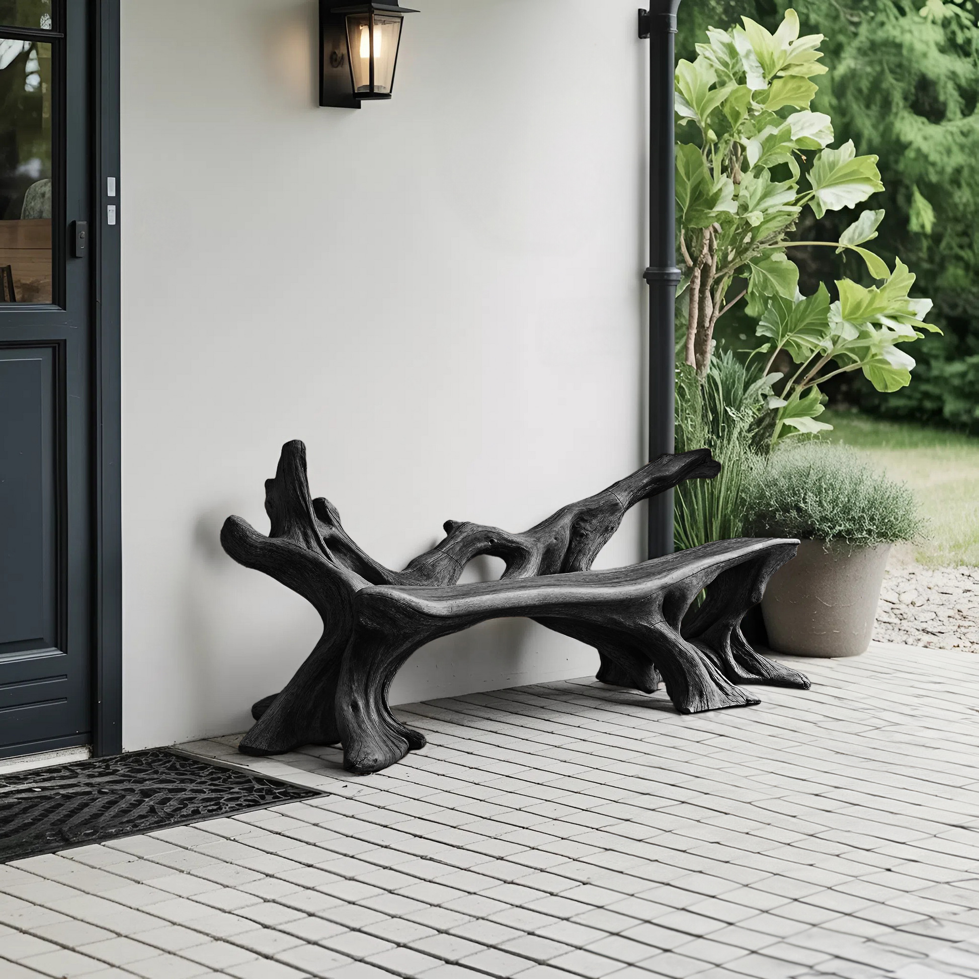 Handcrafted Wooden Bench Outdoor Seating For Durable Patios Lynnsnail